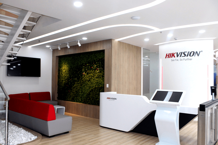 ofininas hikvision diseño interior